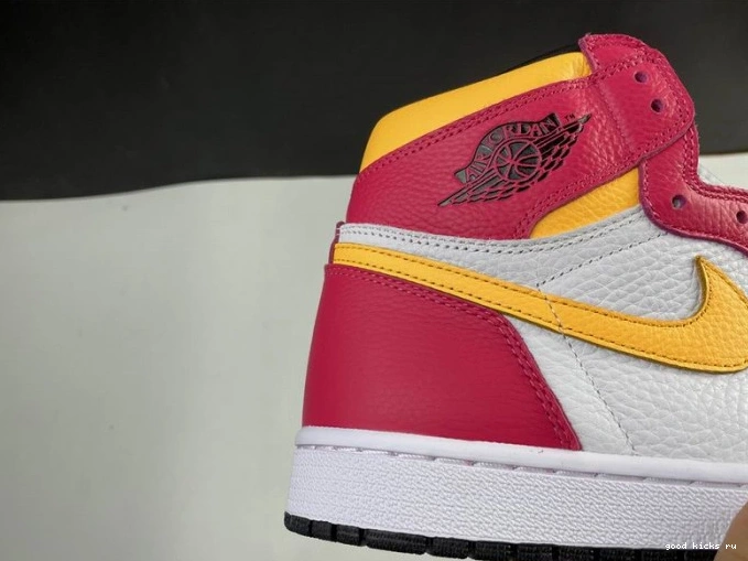 555088-603 Jordan Air 1 Fusion High OGLight Red 0701